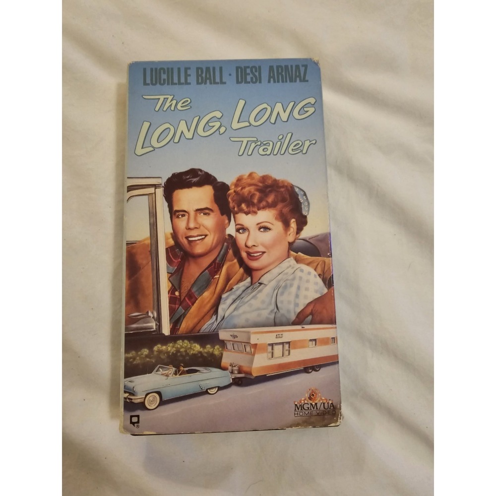 The Long, Long Trailer(VHS, 1987 MGM/UA) Lucille Ball Desi Arnaz–Vintage Classic